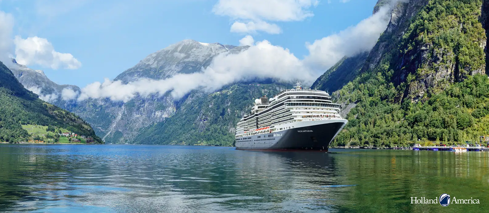 Cruise vacation destination scenery